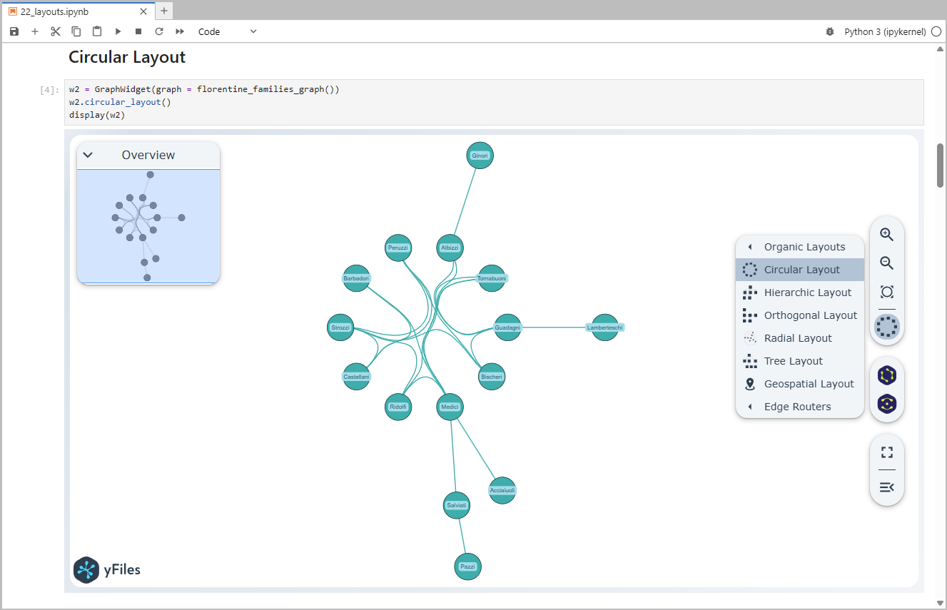 graph layouts