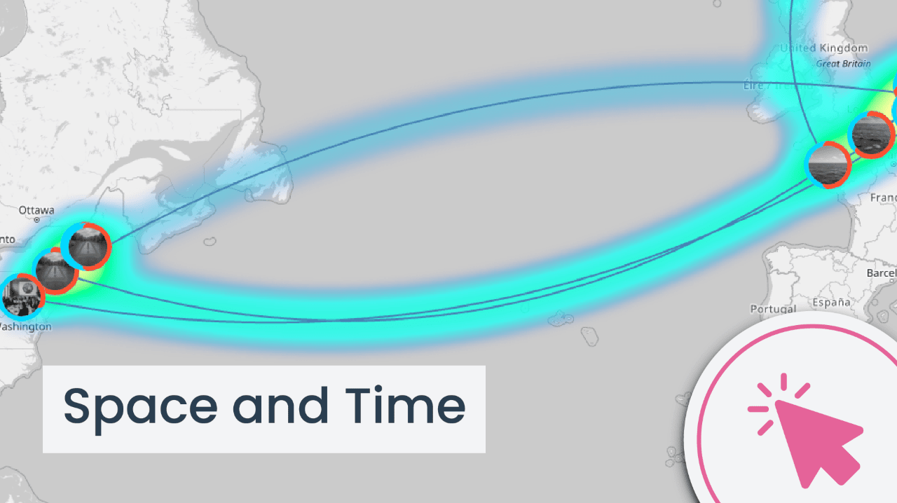 Space & Time Demo - yFiles for HTML