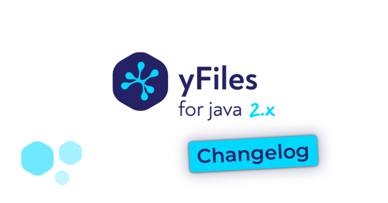 yFiles for Java 2.x - Changelog